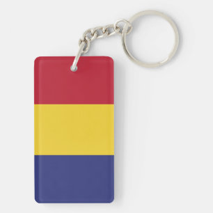 Flag of Romania Keychain