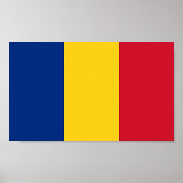 Flag of Romania Poster (Front)