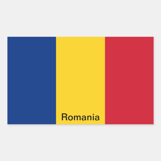 Flag of Romania Sticker (Front)