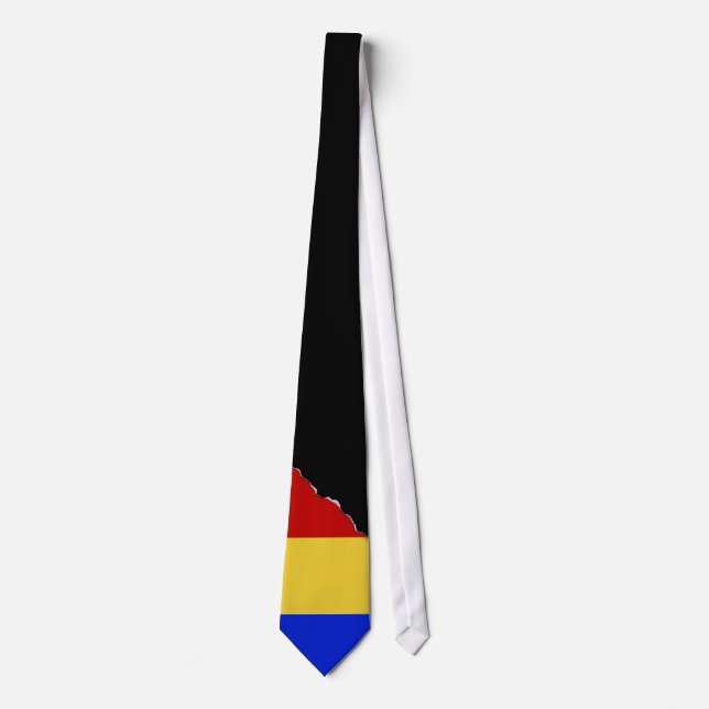 Flag of Romania Tie (Front)