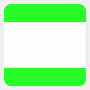 Flag of Rotterdam Square Sticker