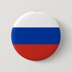 Flag of Russia - Флаг России - Трик 2 Inch Round Button