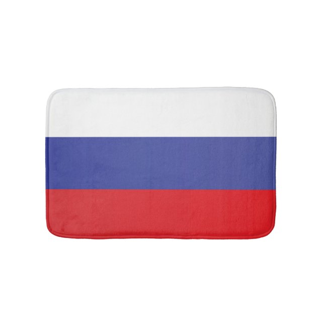 Flag of Russia Bath Mat (Front)