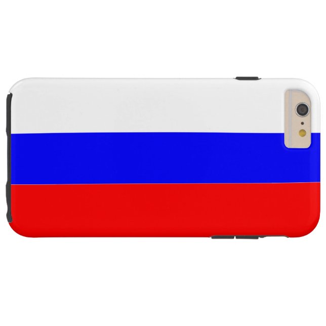Flag of Russia Case-Mate iPhone Case (Back Horizontal)