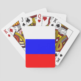 Flag of Russia Playing Cards