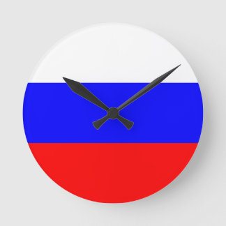 Flag of Russia Wall Clock