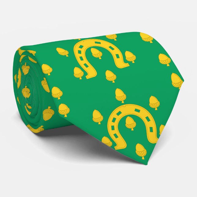 Flag of Rutland Neck Tie (Rolled)