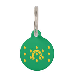 Flag of Rutland Pet ID Tag