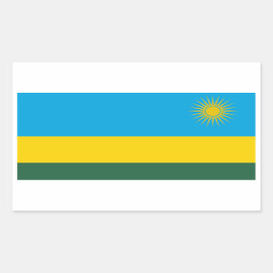 Flag of Rwanda Sticker
