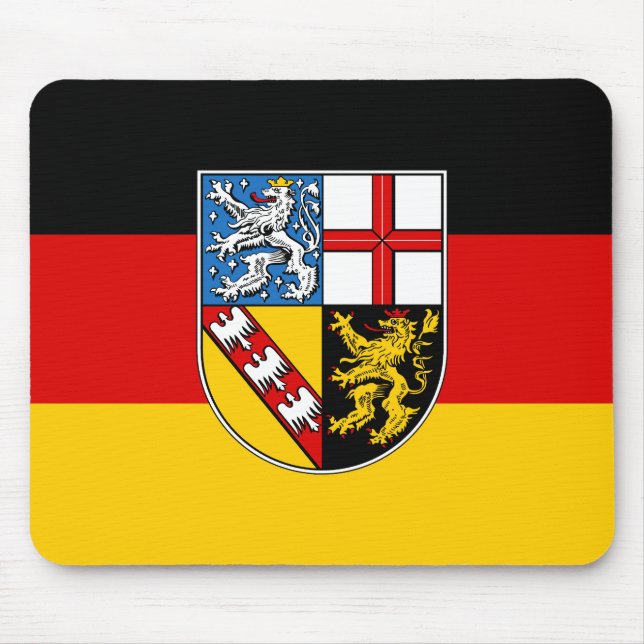 Flag of Saarland Mouse Pad (Front)