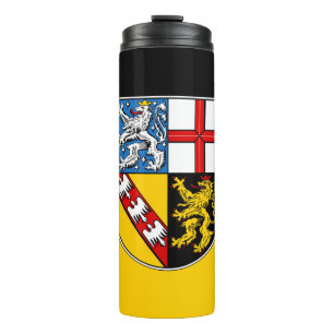 Flag of Saarland Thermal Tumbler