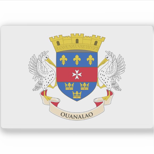 Flag of Saint Barthélemy  (Front)