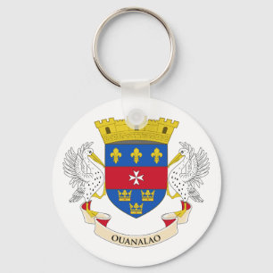 Flag of Saint Barthélemy Keychain