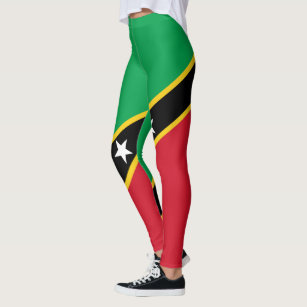 Flag of Saint Kitts and Nevis Leggings