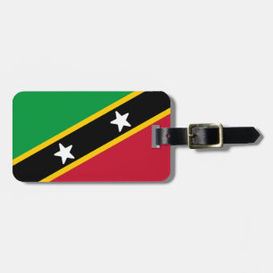 Flag of Saint Kitts and Nevis Luggage Tag