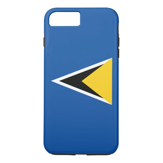 Flag of Saint Lucia Case-Mate iPhone Case (Back)
