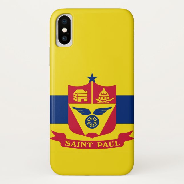Flag of Saint Paul (Minnesota) Case-Mate iPhone Case (Back)