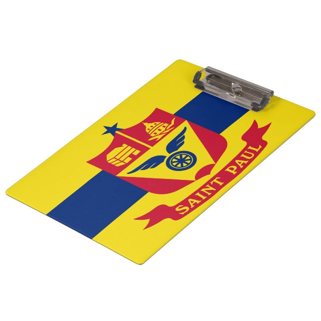 Flag of Saint Paul (Minnesota) Clipboard (Angled)