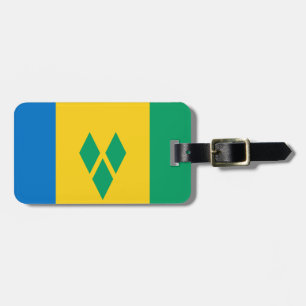 Flag of Saint Vincent Easy ID Personal Luggage Tag