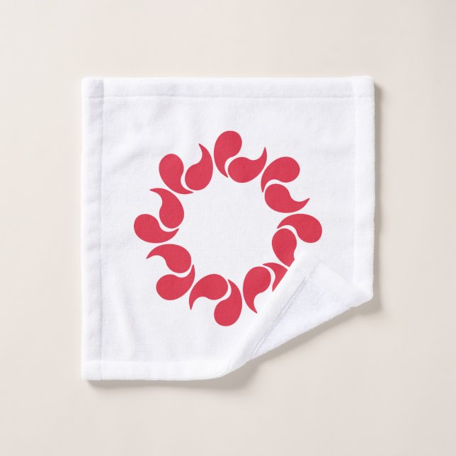 Flag of Saitama Prefecture, Japan (Gant de toilette)