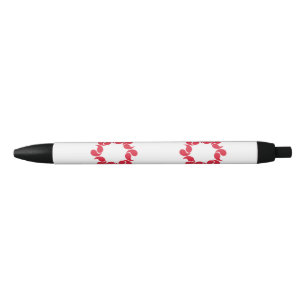 Flag of Saitama Prefecture, Japan Black Ink Pen
