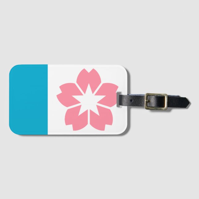 Flag of Salem, Oregon Luggage Tag (Front Horizontal)