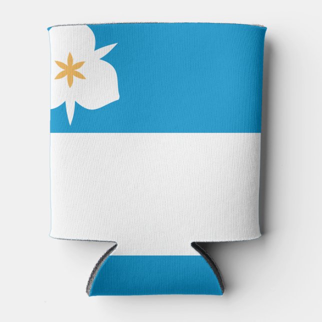 Flag of Salt Lake City, Utah Can Cooler (Front)