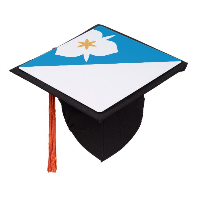 Flag of Salt Lake City, Utah Graduation Cap Topper (Angled)