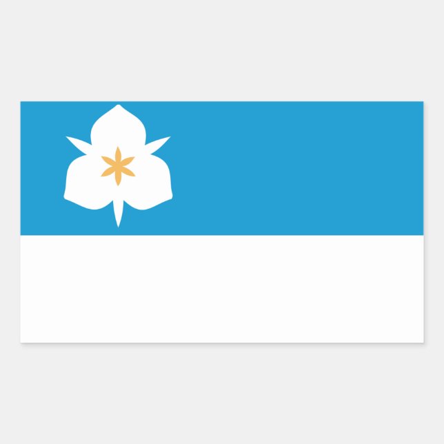 Flag of Salt Lake City, Utah Sticker (Front)