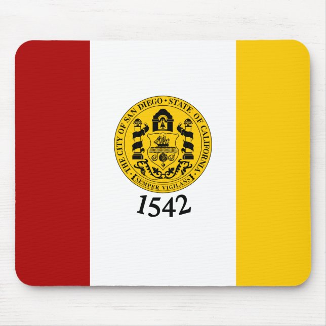 Flag of San Diego, California Mouse Pad (Front)