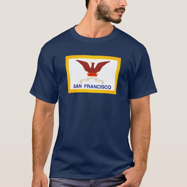 Flag of San Francisco, CA T-Shirt (Front)