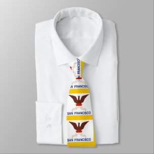 Flag of San Francisco, California Tie