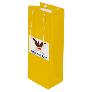 Flag of San Francisco, California Wine Gift Bag