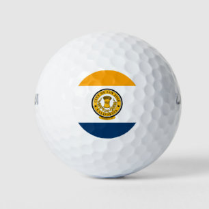Flag of San Jose, California Golf Balls