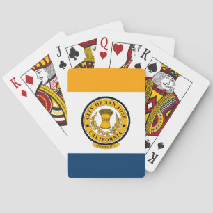 Flag of San Jose, California  Playing Cards