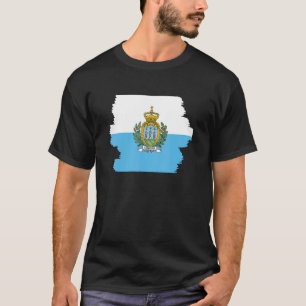 Flag Of San Marino 3 T-Shirt