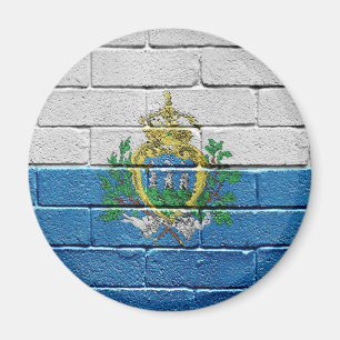 Flag of San Marino Magnet
