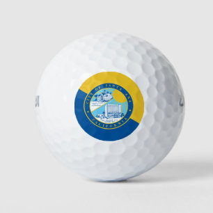 Flag of Santa Ana (California) Golf Balls