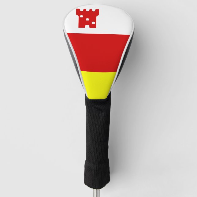 Flag of Santa Barbara, California Golf Head Cover (Front)