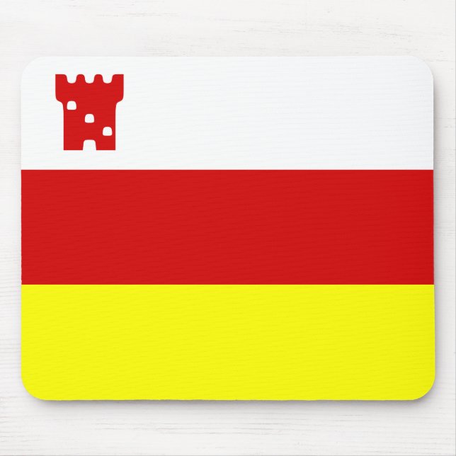 Flag of Santa Barbara, California Mouse Pad (Front)