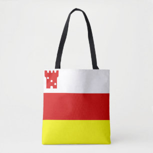 Flag of Santa Barbara, California Tote Bag