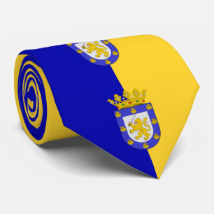 Flag of Santiago (Chile) Tie