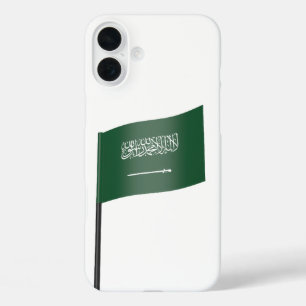 Flag of Saudi Arabia iPhone 16 Plus Case