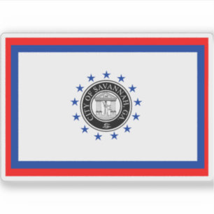 Flag of Savannah, Georgia