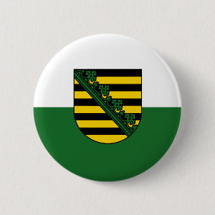 Flag of Saxony 2 Inch Round Button