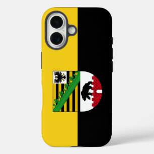 Flag of Saxony-Anhalt  iPhone 16 Case