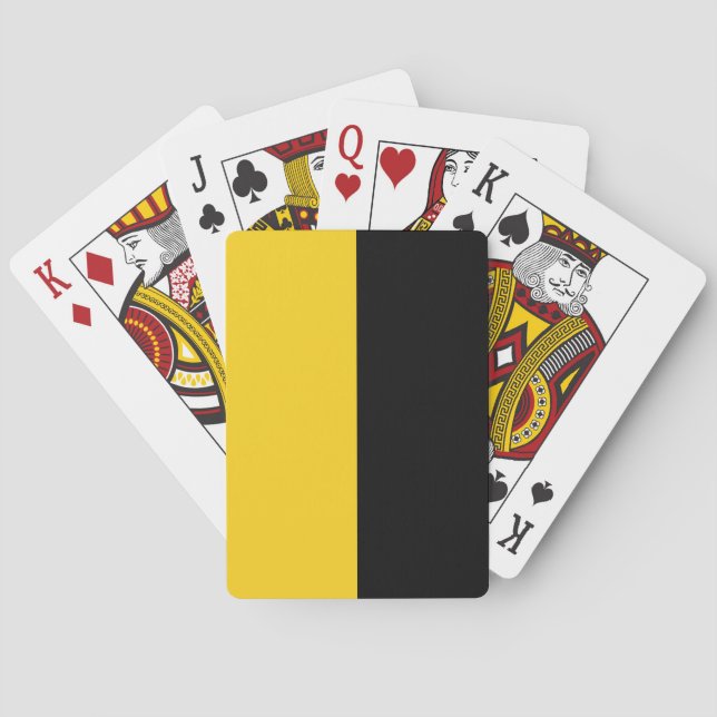 Flag of Saxony-Anhalt Playing Cards (Back)