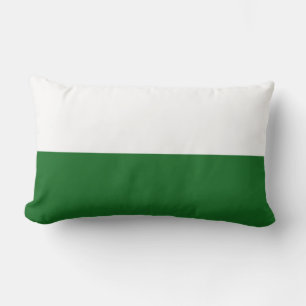 Flag of Saxony (German State) Lumbar Pillow