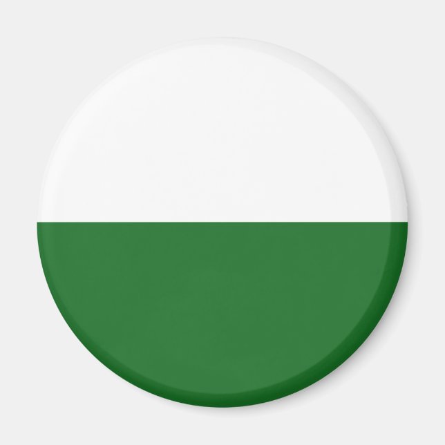 Flag of Saxony (German State) Magnet (Front)