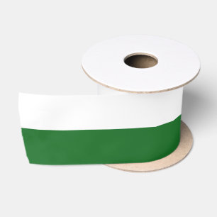 Flag of Saxony (German State) Satin Ribbon